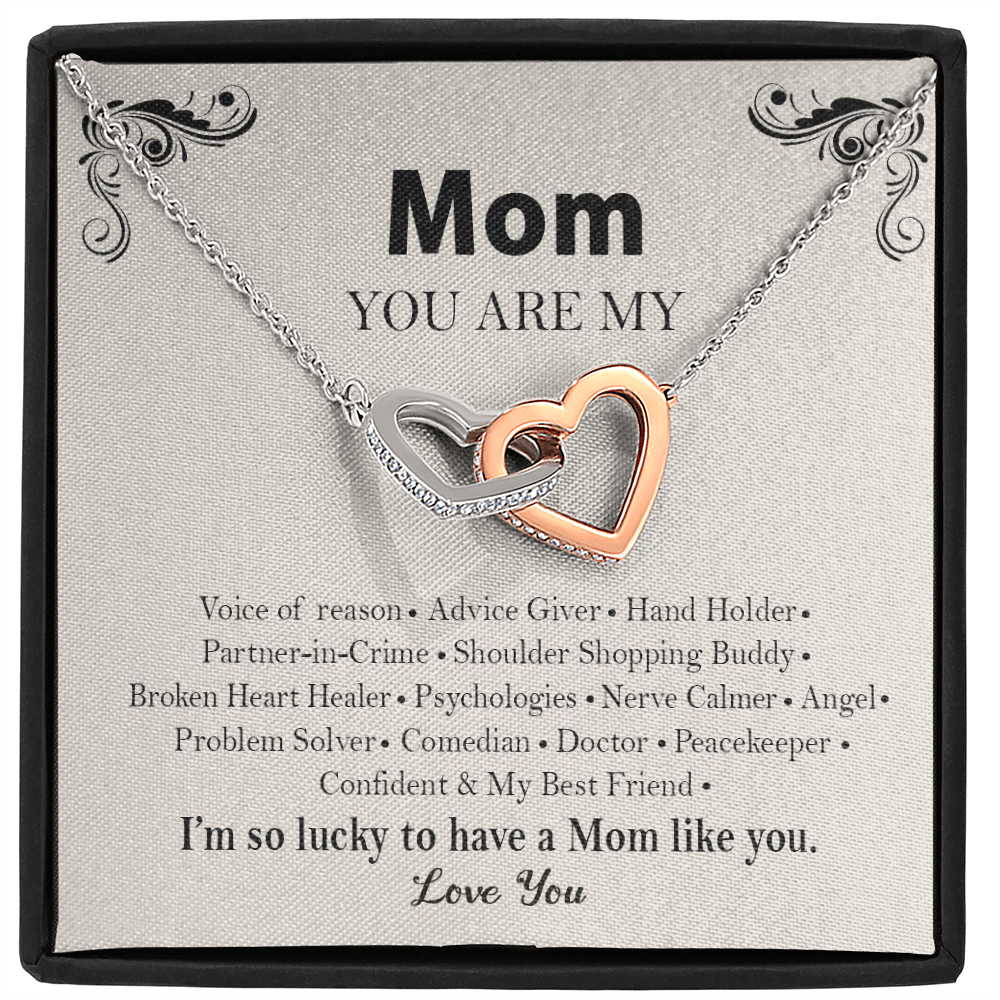 To My Mom You Are My Everything Necklace | Mom Gift From Son and Daughter | Mothers Day Gift