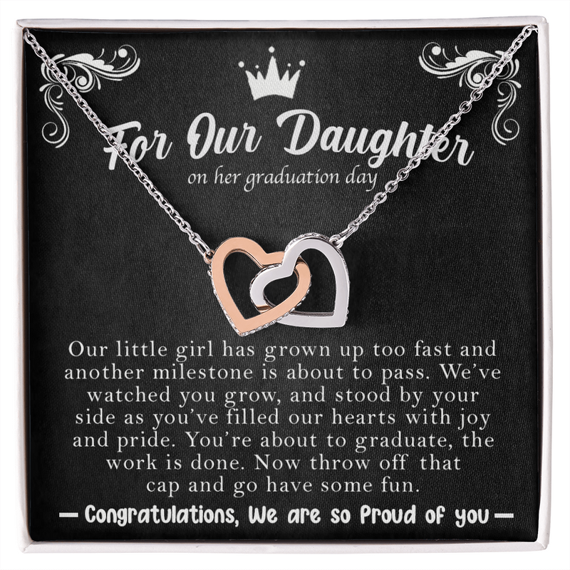 Graduation Gift for Daughter Heart Necklace, Graduation Gift for Her, College Graduation Gift for Her, High School, Senior Graduation, Class of 2022
