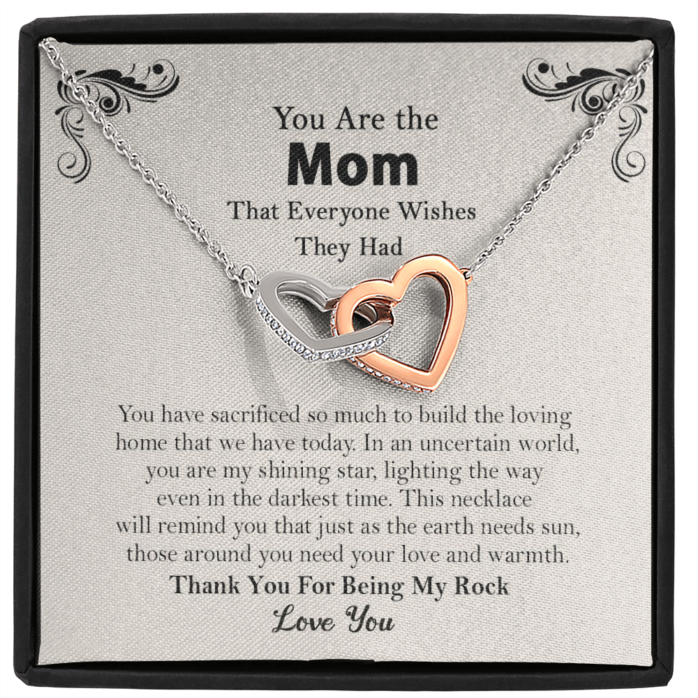 You Are The Mom That Everyone Wishes They Had Necklace | Mom Gift From Son and Daughter | Mothers Day Gift