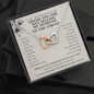 Funny Mother in Law Gift Interlocking Hearts Necklace | Mothers Day Gifts for Mother in Law - Mother in Law Wedding Gift