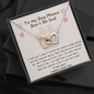 To My Dog Mama, Don't Be Sad Heart Necklace | Loss of Dog memorial | Dog loss gifts | Rainbow Bridge Dog | Pet sympathy gift