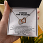Cannabe Your Valentine Interlocked Hearts Necklace
