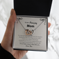 To My Mom I Am Grateful For You Necklace | Mom Gift From Son and Daughter | Mothers Day Gift