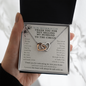 Funny Mother in Law Gift Interlocking Hearts Necklace | Mothers Day Gifts for Mother in Law - Mother in Law Wedding Gift