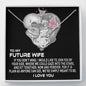 To My Future Wife, Gaze Into the Stars Love Knot Necklace