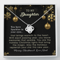 To My Beautiful Wife,l Love Knot Necklace | Anniversary Gift for Wife | Luxurious Necklace Gift for Wife | Wife Birthday, Christmas Gift