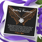 To My Riding Partner Harley Davidson Lovers Cubic Zirconia Necklace Gift, Bikers Necklace Motorcycle Gifts For Women, Gifts For Motorcycle Riders