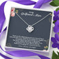 To My Girlfriend's Mom Forever Grateful Necklace Gift For Girlfriend's Mom, Girlfriend's Mom Gift, To My Girlfriend's Mom Gift,