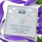 A Mi Futura Abuela Love Knot Necklace / "To My Future Grandma Spanish"