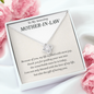 To My Amazing Mother-In-Law Love Knot Necklace Gift | Mother In Law Wedding Gift From Bride | Mother of the Groom Necklace | Future Mother in Law Wedding Gift | Sentimental Gift For Mother-In-Law