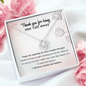 Thank You For Being One Call Away Love Knot Necklace | Thank you gift, Gift For Therapist, Mental Health Professional Gift, Recovery Gift