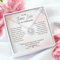 To My Badass Sister On My Wedding Day | Jewelry Gift for Sister of the Bride | Wedding Day Gift for Sister of the Bride Love Knot Necklace