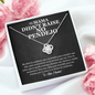 Mama Didn't Raise No Pendejo Love Knot Necklace | Mother's Day Gift Hispanic Mother