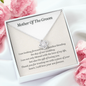 Mother Of The Groom Love Knot Necklace Gift | Mother In Law Wedding Gift From Bride | Mother of the Groom Necklace | Future Mother in Law Wedding Gift | Sentimental Gift For Mother-In-Law