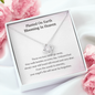 Planted On Earth Blooming in Heaven From The Womb To Eternity Love Knot Necklace | Loss of Baby Gift |  Pregnancy Loss Gift | Sorry For Your Loss Gift
