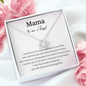 Mama To An Angel I Have You In My Heart Love Knot Necklace Loss of Baby Gift |  Pregnancy Loss Gift | Sorry For Your Loss Gift