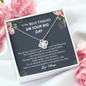 To The Badass Bride Wedding Day Gift Necklace | Best Friend of the Bride Necklace, Best Friend to Bride Gift, Bride Jewelry Gift
