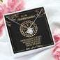 To My Shieldmaiden, Protecting You Is My Duty Necklace