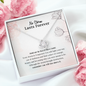 No Storm Lasts Forever Love Knot Necklace | Addiction Recovery Affirmation Gift, AA Recovery Gifts, NA Recovery Sobriety Gift