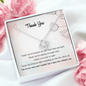 Thank You For Being My Rock Love Knot Necklace | Thank you gift, Gift for friend, Best friend gift, Best friend necklace