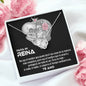 A Mi Reina, Eres Mi Amor Collar | Navidad, Aniversario, Regalo de Cumpleaños Para Novia, Futura esposa, Diseño de Calaveras
