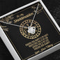 To My Shieldmaiden, Protecting You Is My Duty Necklace
