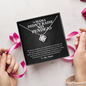 Mama Didn't Raise No Pendejo Love Knot Necklace | Mother's Day Gift Hispanic Mother