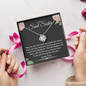 To My Soul Sister You Have Been By My Side Love Knot Necklace | Unbiological Sister Necklace, Bonus Sister Gift | Gift for Bestie, Best Friend Gift
