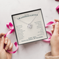 To Our Granddaughter Live Your Dreams Love Knot Necklace | Gift From Grandma & Grandpa | Granddaughter Birthday, Granddaughter Graduation
