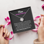 Mom You Are My Everything Love Knot Necklace | Gift to Mom from Daughter/Son |  Christmas, Birthday, & Mother's Day Gift to Mom
