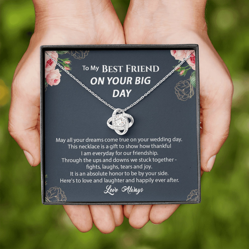 To The Badass Bride Wedding Day Gift Necklace | Best Friend of the Bride Necklace, Best Friend to Bride Gift, Bride Jewelry Gift