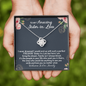 To My Amazing Sister In Law Welcome To Our Family Love Knot Necklace | Sister in Law Gift, Sister in Law Necklace