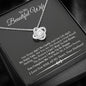 To My Beautiful Wife Our Life Ain't No Fairy Tale But I Love You Cubic Zirconia Necklace | Gift From Husband To Wife | Anniversary Gift