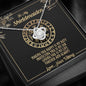 To My Shieldmaiden, Protecting You Is My Duty Necklace