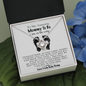 Mommy I Am On The Way Love Knot Necklace | Mom To Be Gift, Pregnancy Gift for Mom To Be, Mommy Gift From Baby Bump