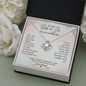 To My Ride Or Die On My Wedding Day Love Knot Necklace | Gift for Sister, Best Friend, Bridesmaid of the Bride Wedding Day Gift