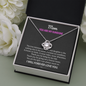 Mom You Are My Sunshine Love Knot Necklace | Gift to Mom from Daughter |  Christmas, Birthday, & Mother's Day Gift to Mom