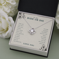 To My Ride Or Die Best Friend Love Knot Necklace | BFF, Best Friend, Unbiological Sister, Birthday Gifts, Best Friend Gift
