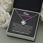 Mom You Are My Everything Love Knot Necklace | Gift to Mom from Daughter/Son |  Christmas, Birthday, & Mother's Day Gift to Mom