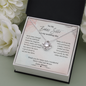 To My Badass Sister On My Wedding Day | Jewelry Gift for Sister of the Bride | Wedding Day Gift for Sister of the Bride Love Knot Necklace