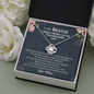 To My Bestie Wedding Day Gift Necklace | Best Friend of the Bride Necklace, Best Friend to Bride Gift, Bride Jewelry Gift