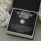 Tu Chanclazos Y Tu Amor Me Marco Love Knot Necklace | Mother's Day Gift Hispanic Mother