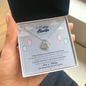 A Mi Futura Abuela Love Knot Necklace / "To My Future Grandma Spanish"
