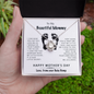 To My Beautiful Mommy Our Little Secret Love Knot Necklace, Gift for New Mom, Mother's Day Gift