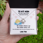 To My Mother Puffer You Will Always Have Me Mother's Day Love Knot Necklace | Gift For Mother
