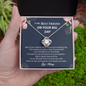 To My Best Friend On Your Big Wedding Day Gift Necklace | Best Friend of the Bride Necklace, Best Friend to Bride Gift, Bride Jewelry Gift