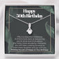 Happy 50th Birthday Alluring Necklace