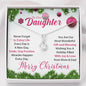 To Our Daughter, Life Is A Gift Alluring Necklace
