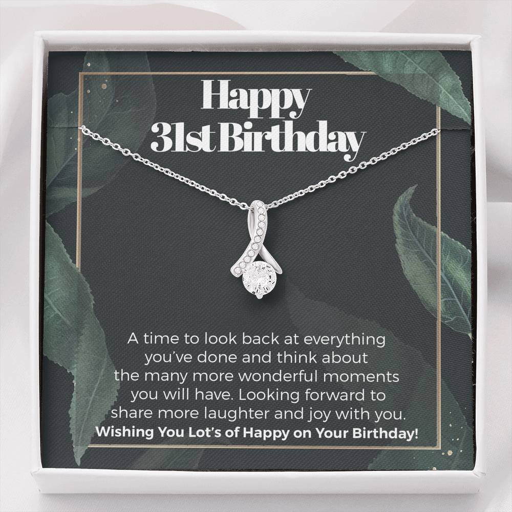 Happy 31st Birthday Alluring Necklace