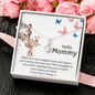 Hello Mommy Alluring Beauty Necklace| First Time Mom Gift| Gift for New Mom| Love, From your Tummy| Giraffe Themed Gift| Baby Shower Gift